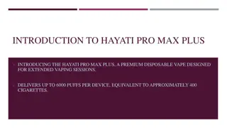 Hayati Pro Max Plus