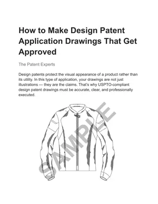 How to Make Design Patent Application Drawings That Get Approved
