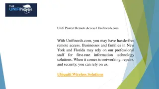 Unifi Protect Remote Access  Unifinerds.com