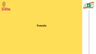 Writing Chemical Formulas: Elements, Valencies, and Examples