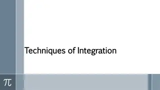Techniques of Integration: Procedures and Examples for Matching Integrals