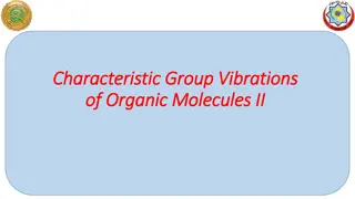 Characteristic Group Vibrations of Organic Molecules II