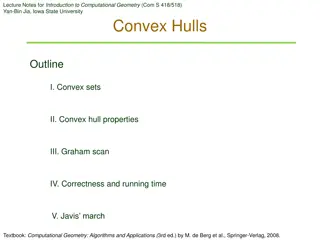 Introduction to Computational Geometry: Convex Hulls Overview