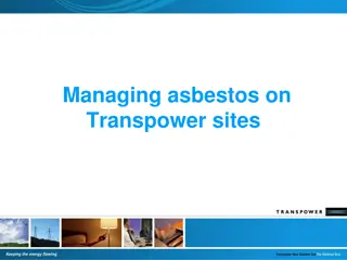 Managing Asbestos on Transpower Sites: Tips and Guidelines
