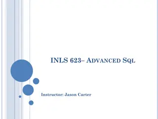 Advanced SQL Query Techniques