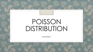 Poisson Distribution: Concepts and Formulas