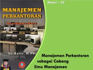 Office Management in the Field of Management - Materi 02