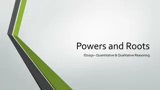 Powers and Roots in Mathematics