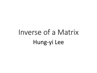 Matrix Inverses: Properties and Applications