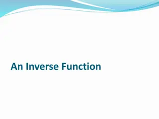 Inverse Functions and Their Applications
