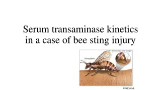 Serum Transaminase Kinetics in Bee Sting Injury