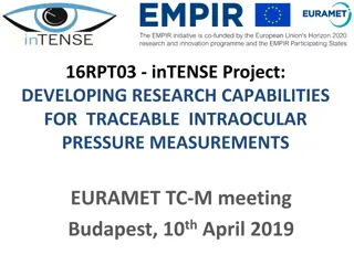 Developing Research Capabilities for Traceable Intraocular Pressure Measurements