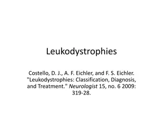 Leukodystrophies: Classification, Diagnosis, and Treatment