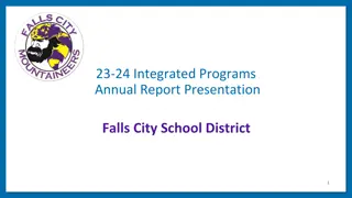 Integrated Programs Annual Reporting Insights
