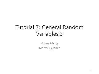 Joint and Marginal Probability in Random Variables