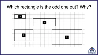 Find Odd Out Rectangles & Similar Shapes