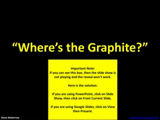 Esti-Mysteries: Solve the Graphite Mystery through Clues!