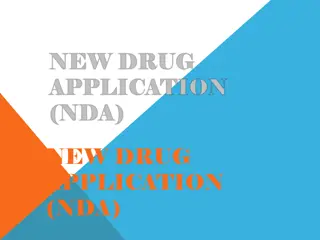 New Drug Application (NDA) and Drug Development Timeline