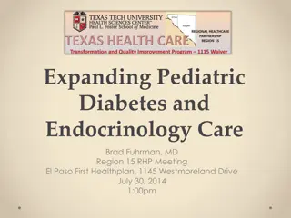 Expanding Pediatric Diabetes and Endocrinology Care Project