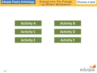 Exploring William Wordsworth's 'The Prelude' Excerpt