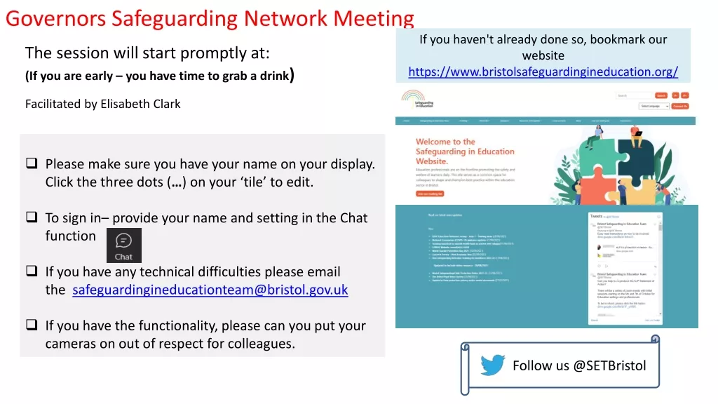 Safeguarding Network Meeting highlights and resources