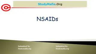 NSAIDs: History, Classification, and Mechanism
