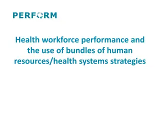 Maximizing Health Workforce Performance through Strategic HR Strategies