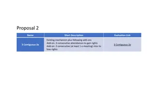 Proposal 2 Evaluation and Algorithm Description