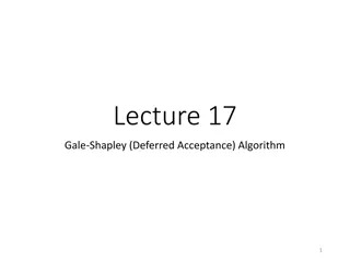 Matching Algorithms: Gale-Shapley Algorithm and Hospital Residency Problem