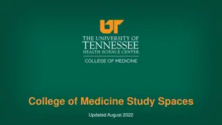 Discover College of Medicine Study Spaces for Productive Learning