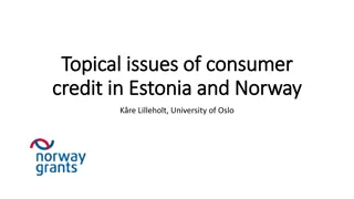Consumer Credit Directives Implementation in Estonia and Norway: Comparative Study