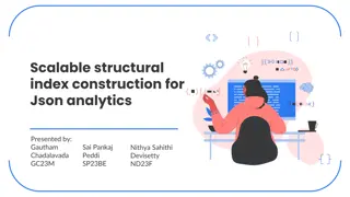 Efficient Java-native Structural Indexing System for JSON Analytics