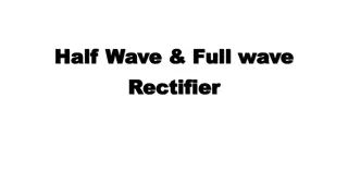 Full Wave Bridge Rectifiers for Electronics