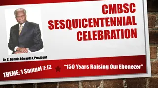 150 Years Raising Our Ebenezer - Committee Members and Celebration Highlights