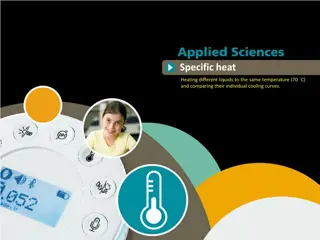 Specific Heat and Temperature Variation in Liquids