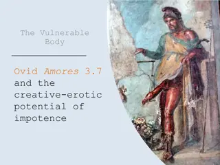 Exploring Ovid's Elegiac Collections Through Desire and Creative Erotic Potential