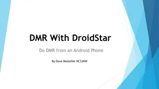 Setting Up DMR with DroidStar: Step-by-Step Guide