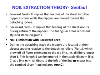 Noil Extraction Theory: Geofauf Forward vs. Backward Feed Comparison