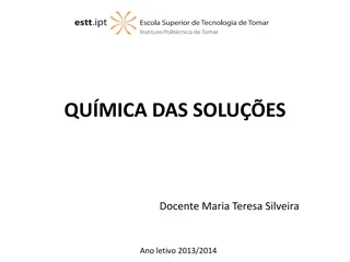 Electrolytes and Conductivity in Solutions