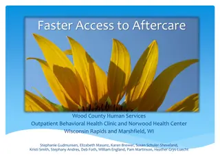 Enhancing Aftercare Services for Wood County Clients
