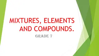 Mixtures, Elements, and Compounds in Grade 7