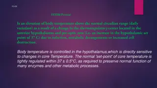 Fever: Causes, Classification, and Patterns