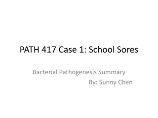 Bacterial Pathogenesis of School Sores: A Summary