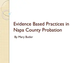 Implementing Evidence-Based Practices in Napa County Probation System