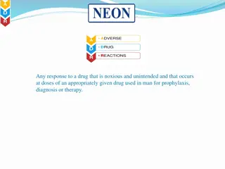Adverse Drug Reactions Reporting Procedures and Guidelines