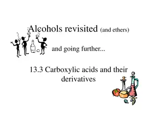 Alcohols, Ethers, and Carboxylic Acids Derivatives