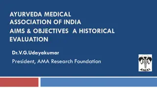 Historical Evaluation of Ayurveda Medical Association of India - A Detailed Overview