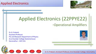 Operational Amplifiers in Electronics