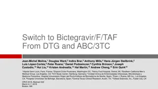 Bictegravir/F/TAF Switch Study: Efficacy and Safety Assessment
