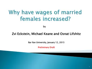 Dynamics of Female and Male Labor Market Participation